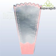 40-ES GYÖNGYHÁZ KERETES TASAK/RÓZSASZÍN (50DB/CS)