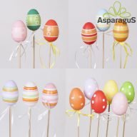 BETŰZŐ TOJÁS MIX 6CM PÁLCA:25CM (6DB/SZETT)