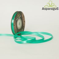 SZATÉN SZALAG  6,3MMX25M/ TÜRKIZ ZÖLD