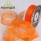 ORGANZA SZALAG 25MMX25M/ NARANCS