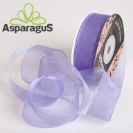ORGANZA SZALAG 25MMX25M/ VILÁGOS LILA