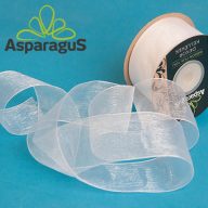 ORGANZA SZALAG 38MMX25M/ FEHÉR