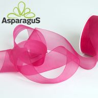 ORGANZA SZALAG 38MMX25M/ CIKLÁMEN