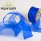 ORGANZA SZALAG 38MMX25M/ KÉK