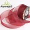 ORGANZA SZALAG 38MMX25M/ BORDÓ