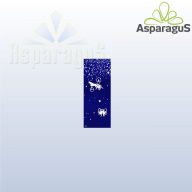 10X25 ITAL TASAK METÁL/KÉK/GYERTYÁS (50DB/CS)