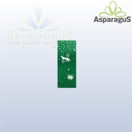 10X25 ITAL TASAK METÁL/ZÖLD/GYERTYÁS (50DB/CS)
