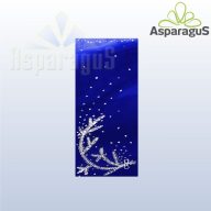 18X45 ITAL TASAK METÁL/KÉK/KARÁCSONYI (50DB/CS)