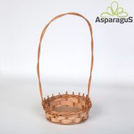 AJÁNDÉK KOSÁR KEREK KICSI D: 18CM FÜL: 40CM