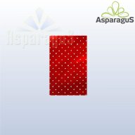 20X30 ITAL TASAK METÁL/PIROS/PÖTTY (50DB/CS)