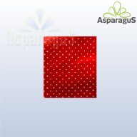 25X35 ITAL TASAK METÁL/PIROS/PÖTTY (50DB/CS)