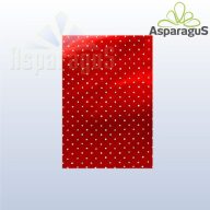 30X45 ITAL TASAK METÁL/PIROS/PÖTTY (50DB/CS)
