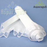 TÜLLÖS KREPP/ FEHÉR