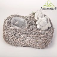 ISZALAG ALAP 21CM SZÍV ALAKÚ