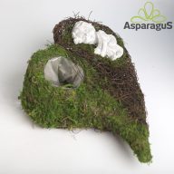 MOHA ALAP 30CM SZÍV ALAKÚ