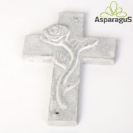 RÉSZVÉT TÁBLA KERESZT 8X 12CM