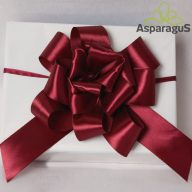 SZATÉN GYORSMASNI 5CMX145CM/ BORDÓ (5DB/ CS)
