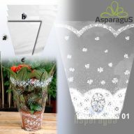   30CM MAGAS 27CMX11CM CSERÉPCSOM./MÉRETRE NYOMDÁZOTT 9CM-ES CSERÉPRE (50DB/CS)