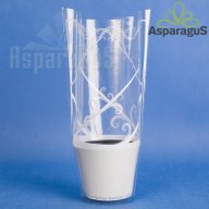   30CM MAGAS 27CMX13CM CSERÉPCSOM./MÉRETRE NYOMDÁZOTT 10-10.5CM-ES CSERÉPRE (50DB/CS)