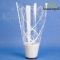 30CM MAGAS 25CMX10,5CM CSERÉPCSOM./MÉRETRE NYOMDÁZOTT 8CM-ES CSERÉPRE/FEHÉR (50DB/CS)