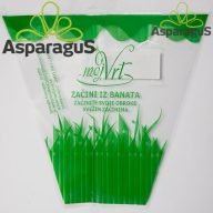   30CM MAGAS 35CMX15CM CSERÉPCSOM./MÉRETRE NYOMDÁZOTT 13CM-AS CSERÉPRE/ZÖLD (50DB/CS)