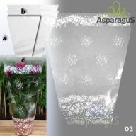   35CM MAGAS 30CMX14CM CSERÉPCSOM./MÉRETRE NYOMDÁZOTT 12-ES CSERÉPRE (50DB/CS)