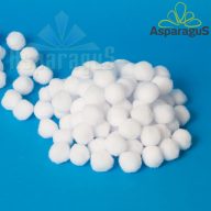 KASMIR GOLYÓ 180G 2,5CM/ FEHÉR (500DB/ CS)