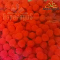 KASMIR GOLYÓ 100G 1CM/ PIROS (2000DB/ CS)