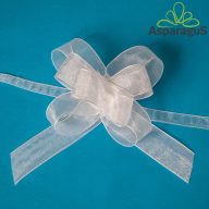 ORGANZA GYORSMASNI 2CMX50CM/FEHÉR ÚJ (10DB/CS)