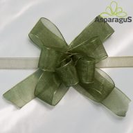 ORGANZA GYORSMASNI 2CMX50CM/DOHÁNYZÖLD (10DB/CS)