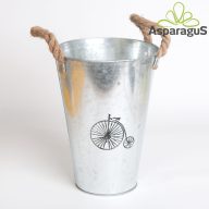 BÁDOG VÖDÖR FÜLLEL D:18 H:25CM