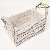 FA ASZTALI DEKOR LÁDA FÜLLEL 14X23CM H:13CM