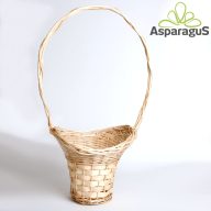 FLORENTIN KOSÁR  NAGY D: 34x43CM H:34CM FÜL: 80CM/ NATÚR