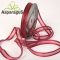 ORGANZA SZALAG/ SZATÉN SZÉLŰ/ 10MMX25M/BORDÓ