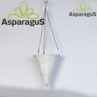 FÜGGŐ BEÜLTETŐ D:20CM H:28CM/ FEHÉR