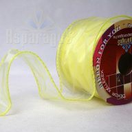 ORGANZA SZALAG DRÓTOS 6,4CMX10M/ CITROM
