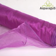ORGANZA SZEGETT, DAMILOS 24CMX10M/ SÖTÉT LILA