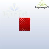 15X20 ITAL TASAK METÁL/PIROS/PÖTTY (50DB/CS)