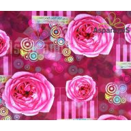 70X100 ÍV MŰNYOMÓ PAPÍR RÓZSÁS (5DB/CS)