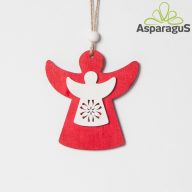 FA ANGYALKA 11CM/ PIROS