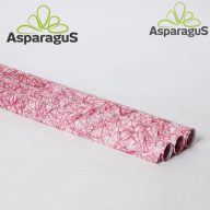   70X100 ÍV GYÖNGYHÁZ ÚJ SIZAL MINTÁS FÓLIA/PIROS-BORDÓ (5DB/GURIGA)