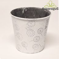 BÁDOG KASPÓ D:12CM H:12CM/PITYPANGOS