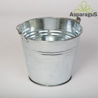 BÁDOG VÖDÖR FÜLLEL D:13XH:11CM