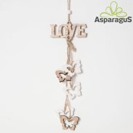 FA LEPKE KOPOGTATÓ 25CM LOVE