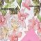 70X100 ÍV MATT FÓLIA IMPORT/ORCHIDEA VIRÁG MINTÁS/FEHÉR-RÓZSASZIN (5DB/CS)