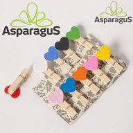 CSIPESZES SZÍV 2CM/ VEGYES SZÍNEK (10DB/ CS)