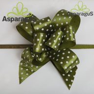  SZATÉN PÖTTYÖS GYORSMASNI 25MMX50CM/DOHÁNYZÖLD (10DB/CS)