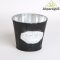 BÁDOG KASPÓ D:14CM H:12CM/FEKETE