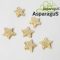 GLITTERES CSILLAG/ 3CM/ ARANY(40DB/ CS)