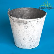 BÁDOG VÖDÖR FÜLLEL D:22,5 H:22CM